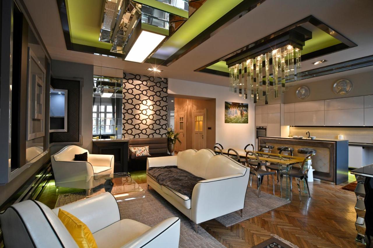 布达佩斯Luxuryflat Near Centre On118 Sqm, 3Br,2Bth,8Bed,Ac公寓 外观 照片