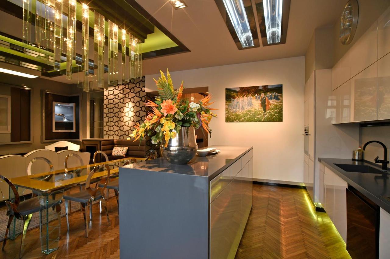 布达佩斯Luxuryflat Near Centre On118 Sqm, 3Br,2Bth,8Bed,Ac公寓 外观 照片