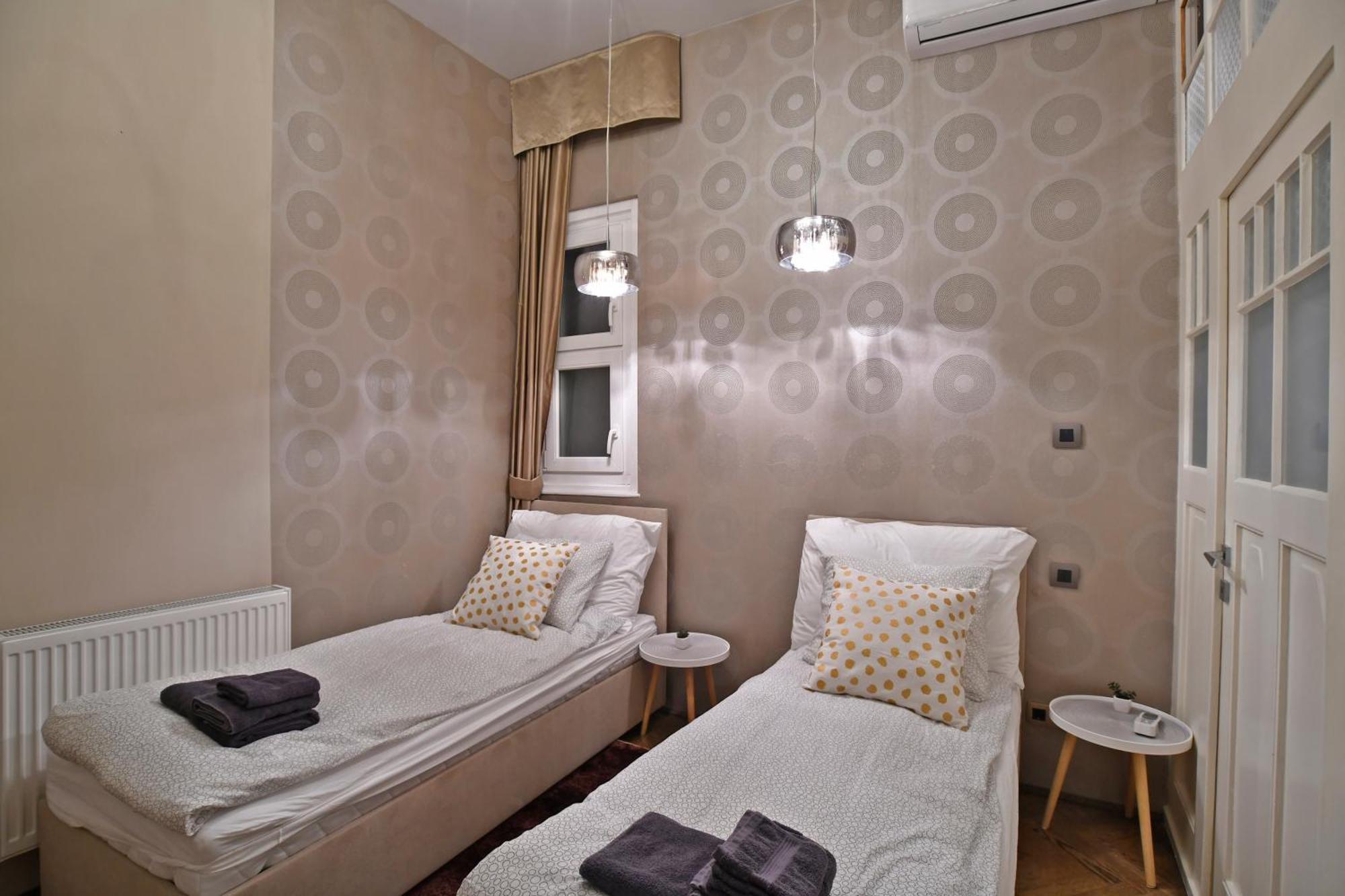 布达佩斯Luxuryflat Near Centre On118 Sqm, 3Br,2Bth,8Bed,Ac公寓 外观 照片